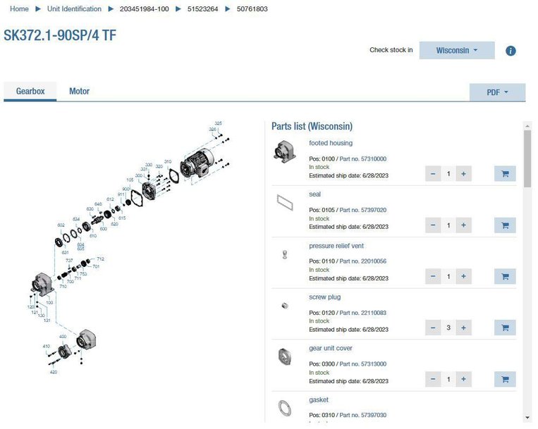 NORD DRIVESYSTEMS Offers 10% Discount for Online Spare Parts Shop from July Through September of 2023 